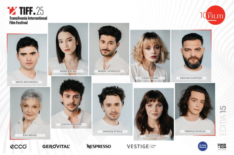 TIFF.25 prezintă actorii din programul 10 pentru FILM