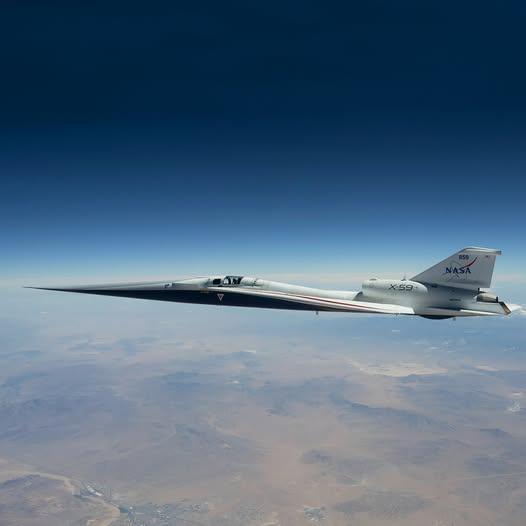 Zbor supersonic: NASA a depășit bariera sunetului cu avionul experimental X-59