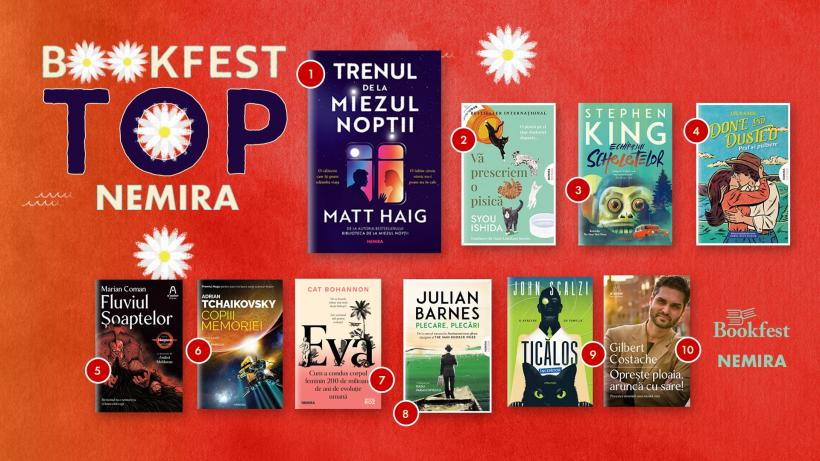 Cele mai căutate titluri Nemira la Bookfest 2026