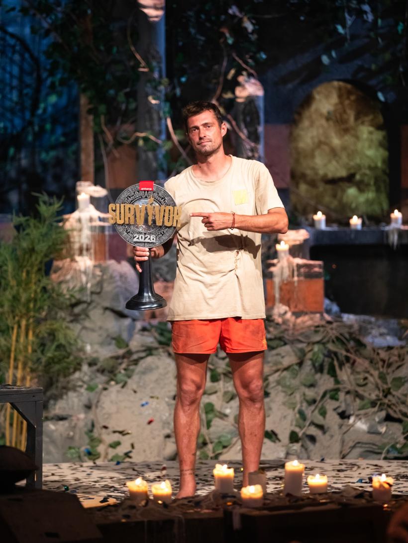 Gabi Tamaș a câștigat Survivor 2026, la finalul unei ultime ediții, lider detașat de audiență! 19012250