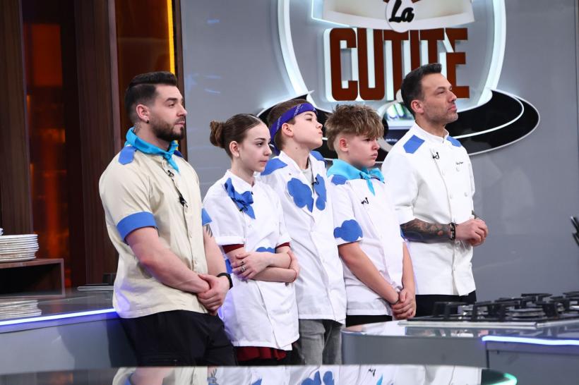 Echipa lui Chef Ștefan a câștigat ieri battle-ul, tunicile albastre fiind primele semifinaliste. Copiii Chefilor vin la degustare  în Semifinala Chefi la cuțite – Viitorul are gust 19012527
