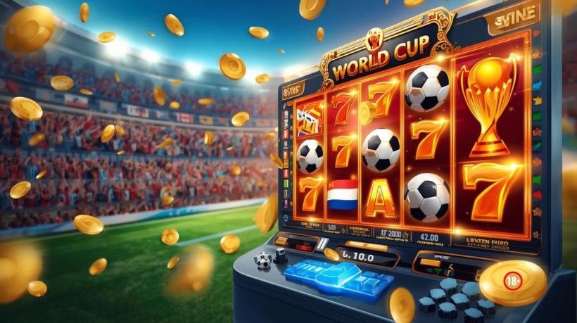 Sloturi online care alimentează distracția pe durata Cupei Mondiale