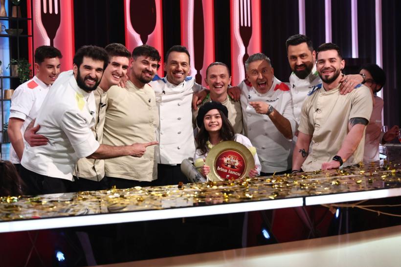 Irina Iancu, concurenta lui Chef Richard Abou Zaki, a câștigat mini-sezonul dedicat juniorilor pasionați de gătit Chefi la cuțite – Viitorul are gust 19012833