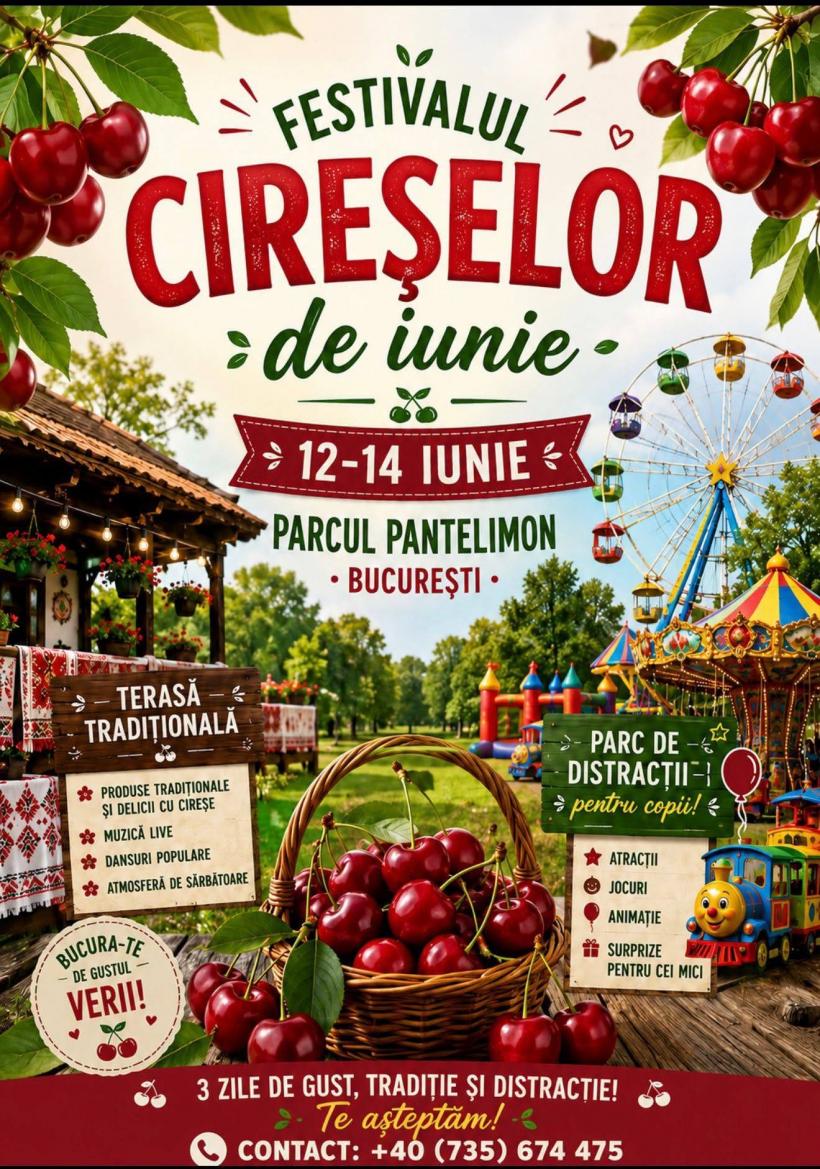 Festivalul Cireșelor și Festivalul Plăcintelor Brașovene, atracțiile acestui weekend în București 19013095