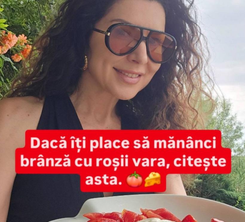 Deliciile verii: Carmen Brumă îți spune de ce să mănânci brânză cu roșii