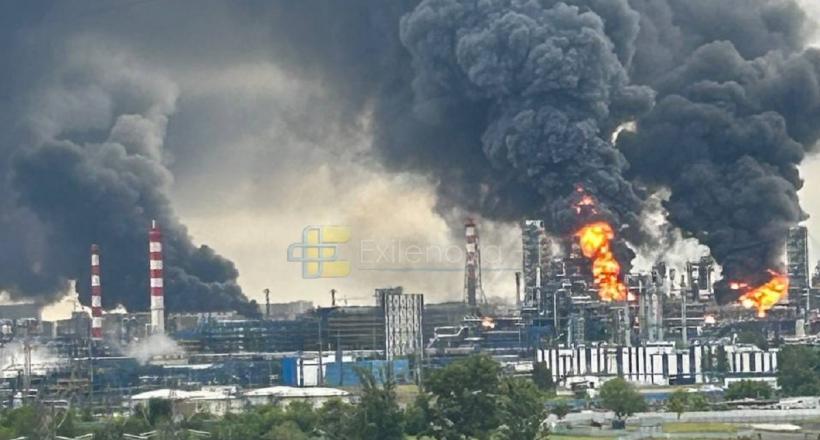 Rafinărie din Moscova, lovită pentru a doua oară într-o săptămână de Ucraina