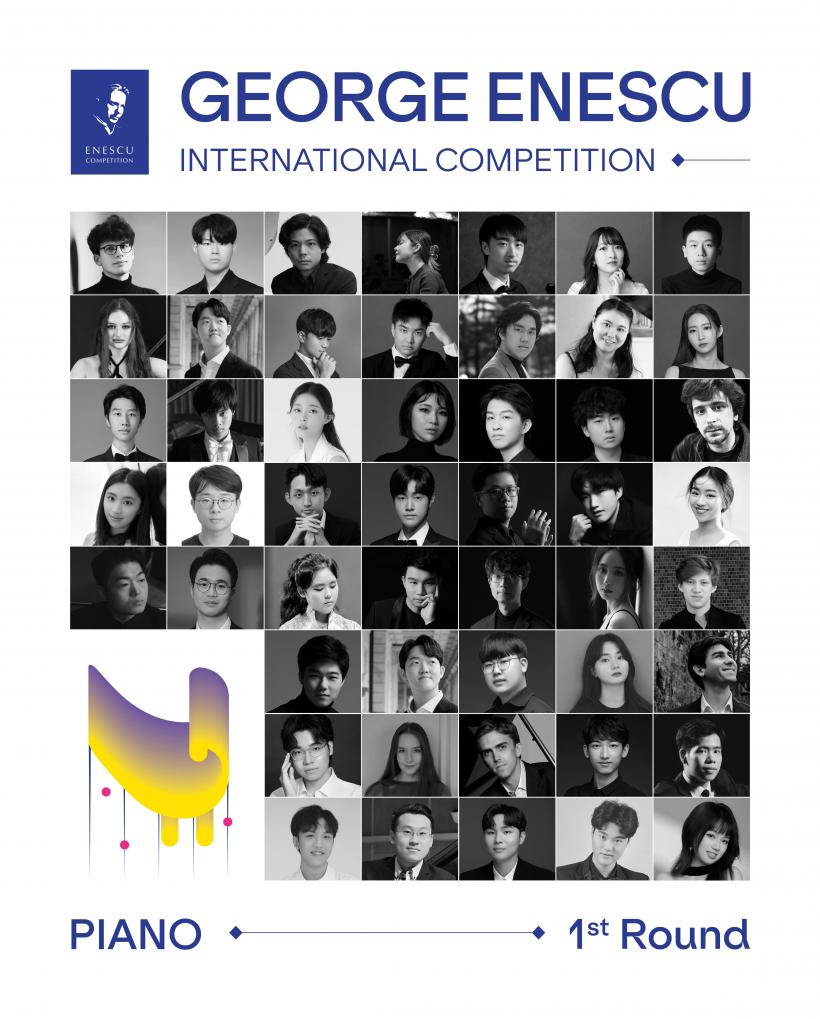 150 de tineri muzicieni din întreaga lume, selectați pentru etapa I a Concursului Internațional George Enescu 2026. Cel mai tânăr concurent are doar 12 ani 19014282
