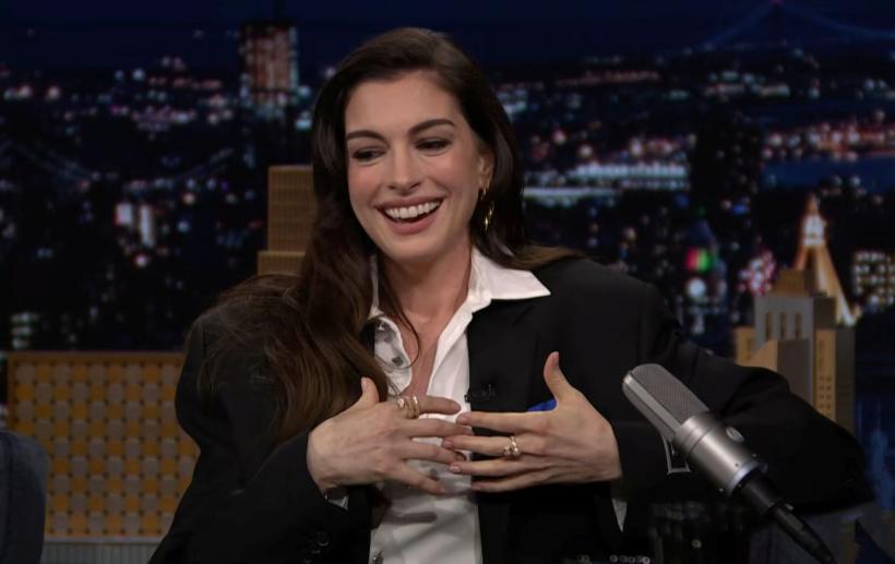 Anne Hathaway, însărcinată la 43 de ani. Mesajul emoționant publicat de actriță