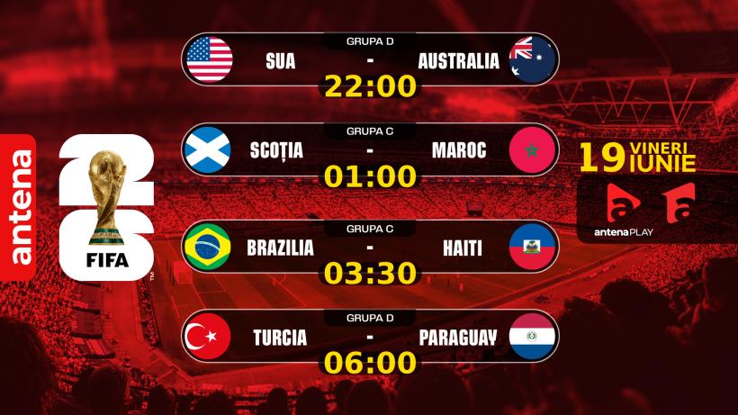Prima echipă calificată ȋn şaisprezecimi, rezultate zdrobitoare, dar și noi recorduri doborâte ȋn a 8-a zi a Campionatului Mondial 2026, lider de audienţă 19014218
