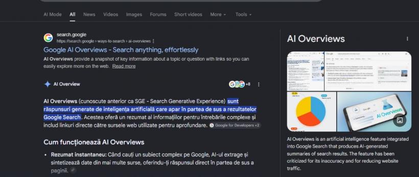 Nu vrei răspunsuri generate de AI? Iată cum le poți elimina din Google Search