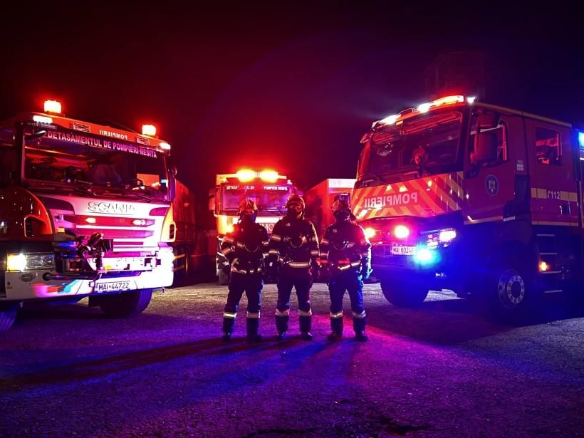70 de păsări au murit într-un incendiu violent care a cuprins trei case 