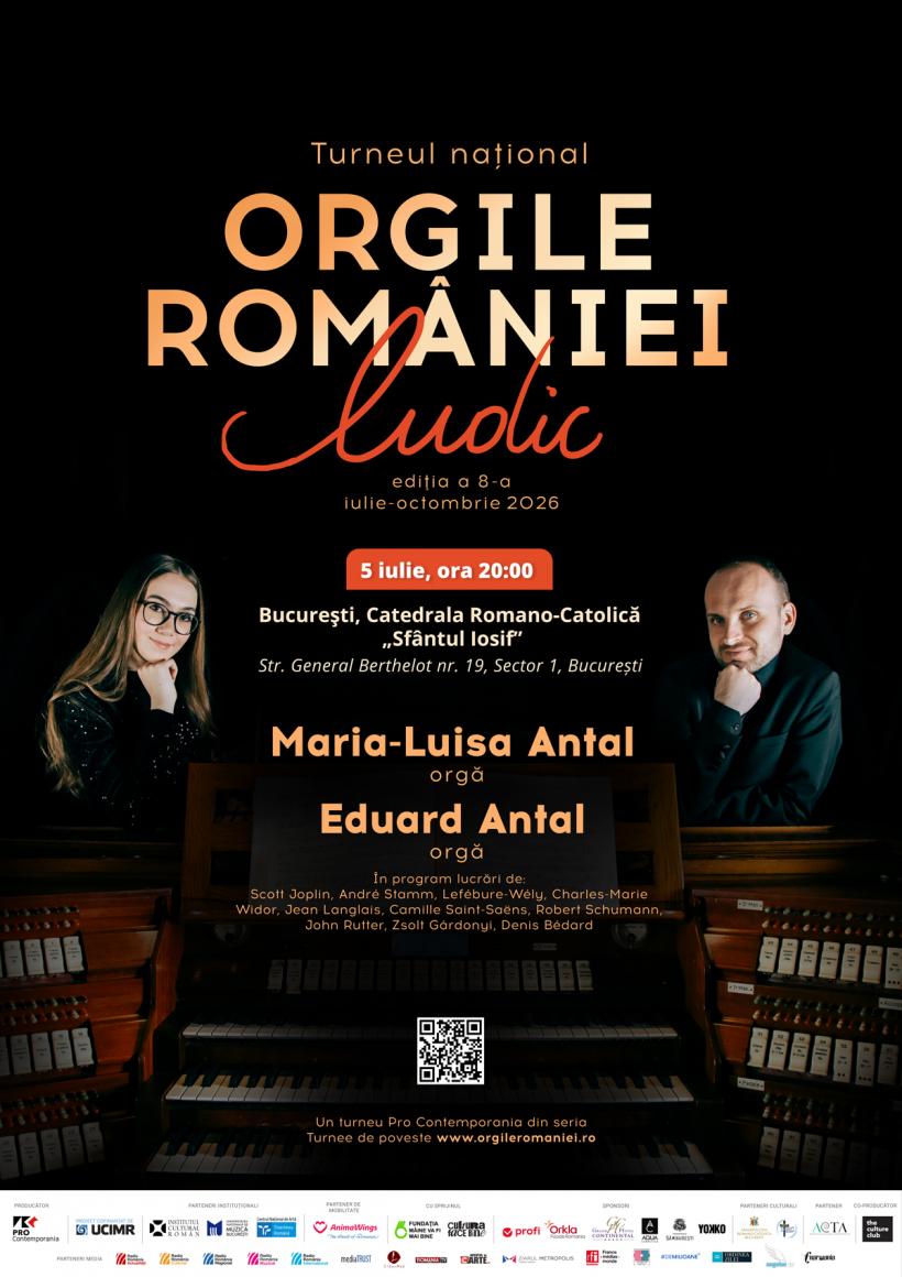 Turneul Național Orgile României revine cu ediția a 8-a – Ludic. O călătorie muzicală care dezvăluie latura jucăușă și surprinzătoare a orgii 19014311