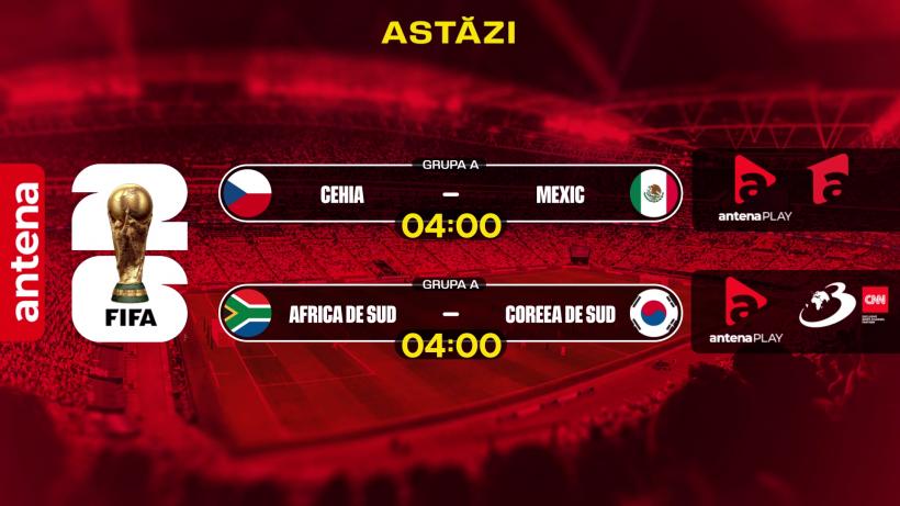 Cristiano Ronaldo a scris o nouă pagină de istorie la Campionatul Mondial, cu dubla de senzație cu Uzbekistan, ȋn direct pe Antena 1 și AntenaPLAY, ȋn cea de-a 13-a zi a competiţiei, lider de audienţă 19014980