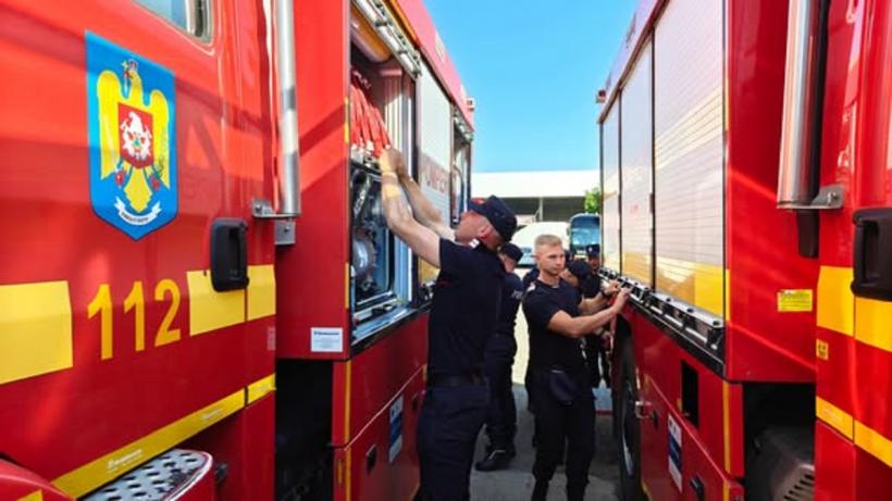 Pompierii români vor interveni pentru stingerea incendiilor de vegetație în Franța 19015634