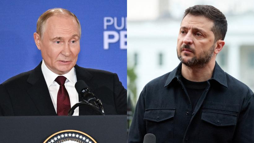 Zelenski îl ironizează pe Putin: Rusia tot amână cucerirea Donbasului