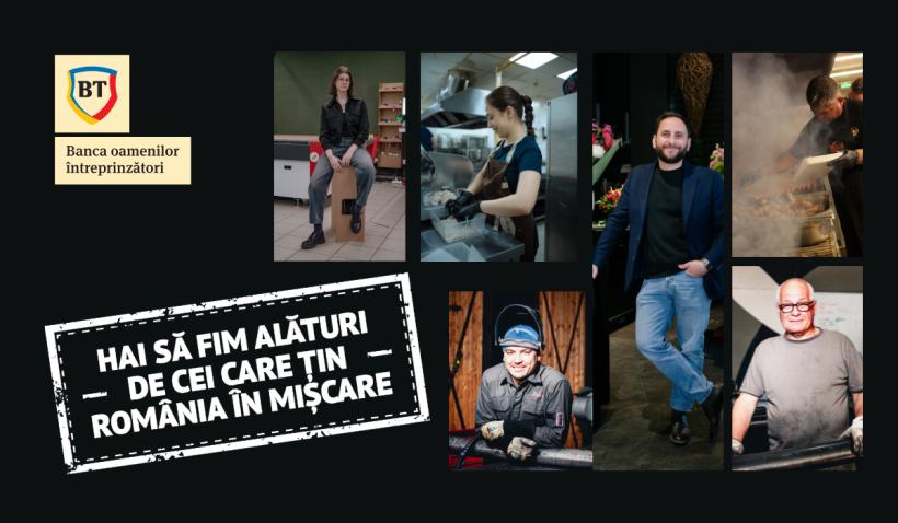 Inițiativa BT: ”Hai să fim alături de cei care țin România în mișcare!”