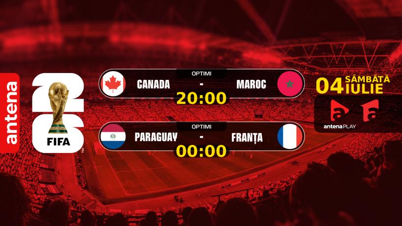 Egipt, Argentina și Columbia, ultimele echipe calificate ȋn optimile Campionatului Mondial, ȋn cea de-a 23-a zi lider de audienţă la Antena 1 19016643