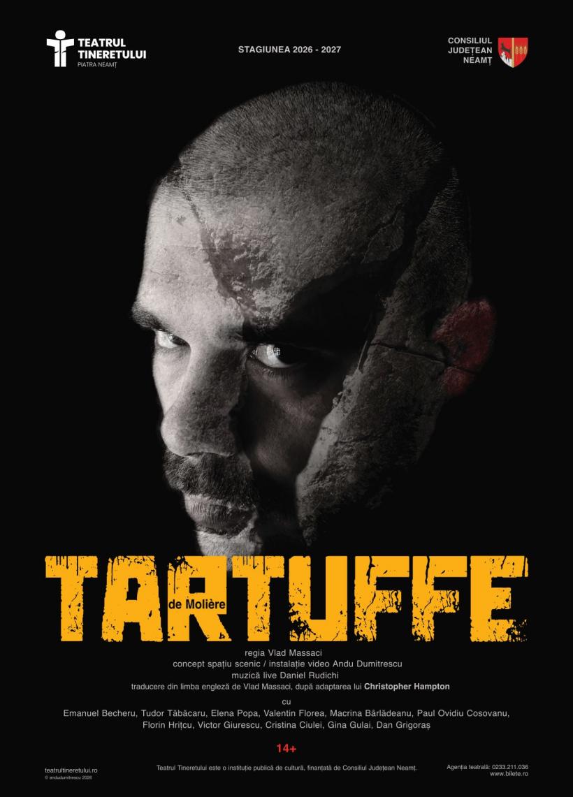 Teatrul Tineretului anunță avanpremiera spectacolului TARTUFFE de Molière 19017139