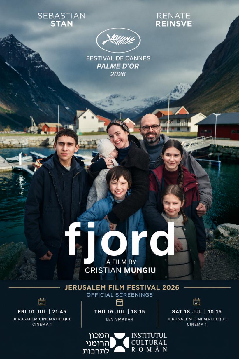 Lungmetrajele românești „De capul nostru” și „Fjord”, la Festivalul Internațional de Film de la Ierusalim 19017106