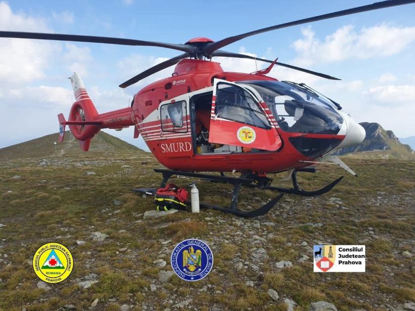 Accident grav la Bușteni. 4 alpiniști s-au prăbușit pe Valea Albișoarei