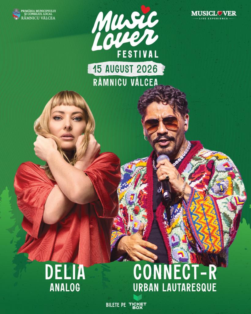 Delia, Puya, Connect-R vin la Music Lover Festival. Biletele și abonamentele sunt deja disponibile