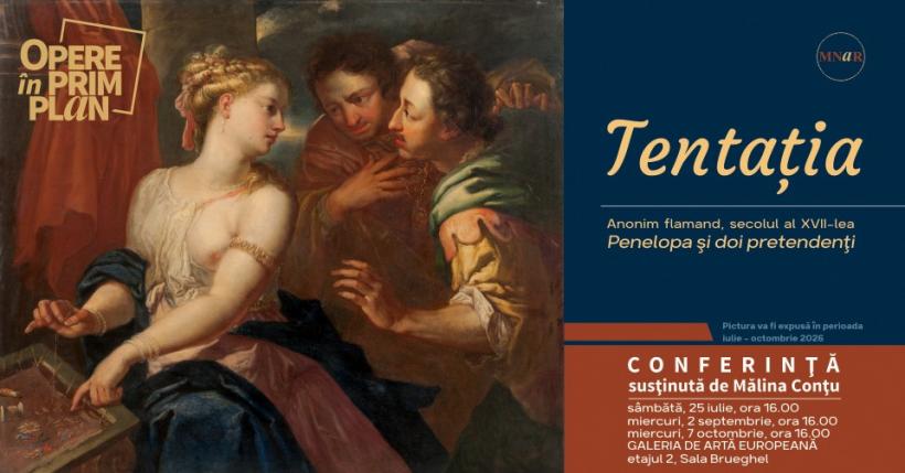 Opere în prim plan – prezentări de tip conferință în Galeria de Artă Europeană la Muzeul Național de Artă al României