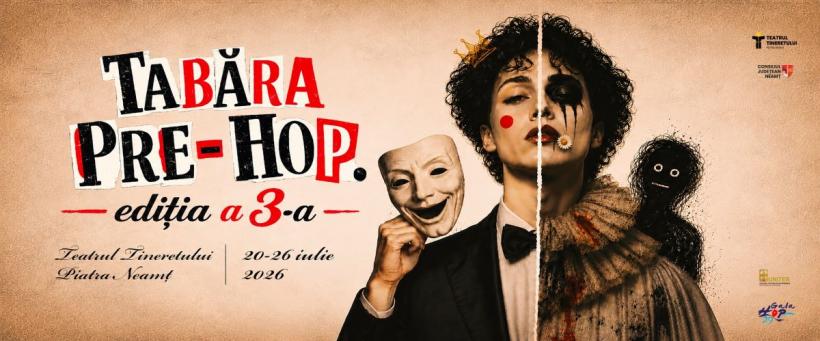 Tabăra Pre-HOP – laborator al metamorfozelor artistice – la Teatrul Tineretului din Piatra Neamț