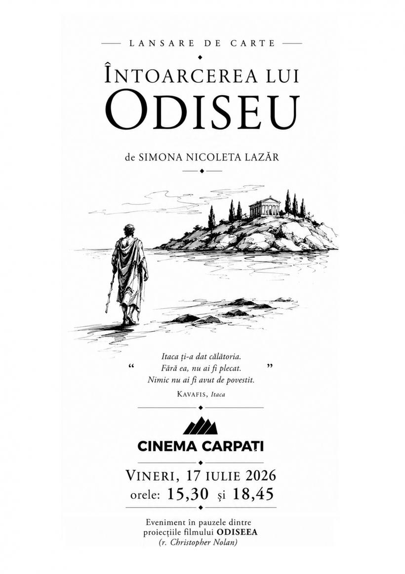 „Întoarcerea lui Odiseu”, o carte despre căutările și regăsirile omului contemporan 19017966