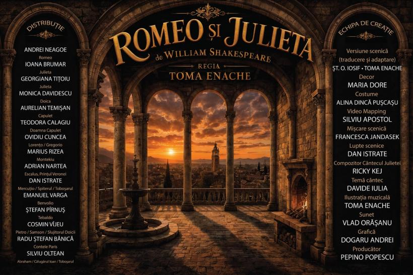 Povestea lui Romeo și Julieta continuă, în regia lui Toma Enache 19017988