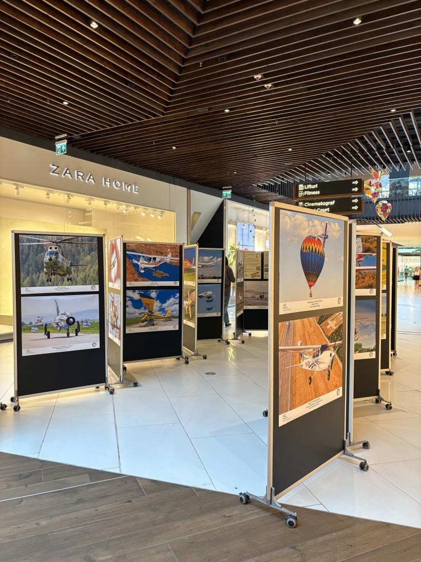 Cerul ajunge mai aproape de oameni: expoziție de fotografie aviatică la ParkLake Shopping Center București, dedicată Zilei Aviației Române și a Forțelor Aeriene 19018815