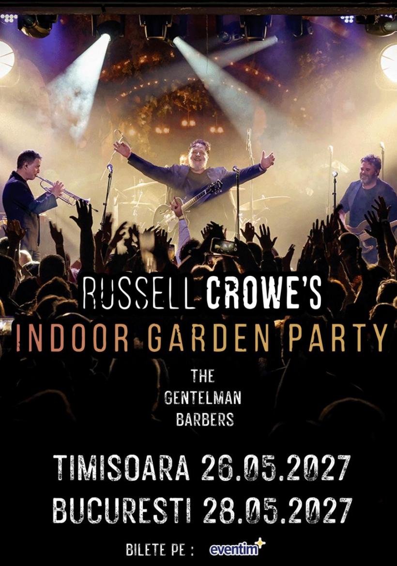 Russell Crowe vine pentru prima dată în România. Fanii îl pot întâlni personal la concertele din Timișoara și București printr-o experiență Meet &amp; Greet exclusivă