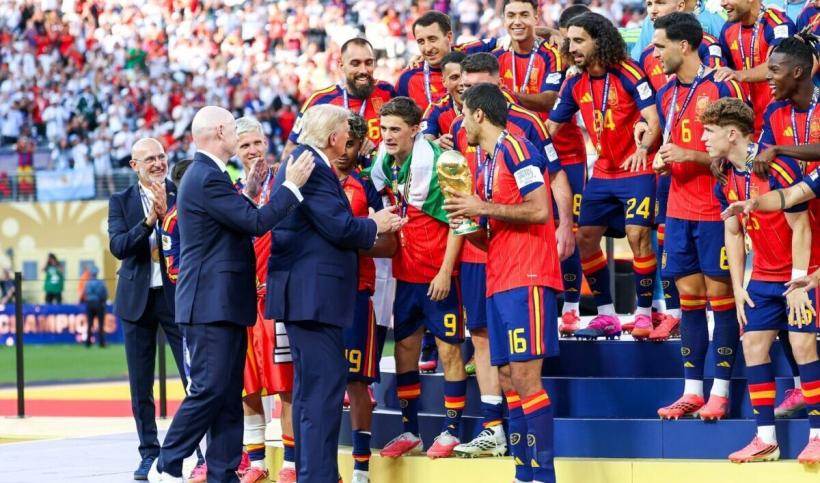 Spania este noua Campioană Mondială, după ce a învins Argentina, în cea de-a 39-a zi lider de piaţă, cu record de audiență! Antena 1 și AntenaPLAY au fost prima alegere a românilor în ziua care a stabilit câștigătoarea World Cup 19018945