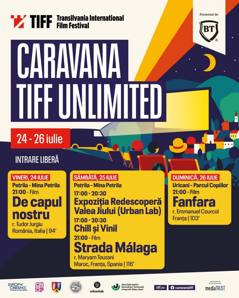 Caravana TIFF Unlimited ajunge la Satu Mare, Timișoara și în Valea Jiului 19019413