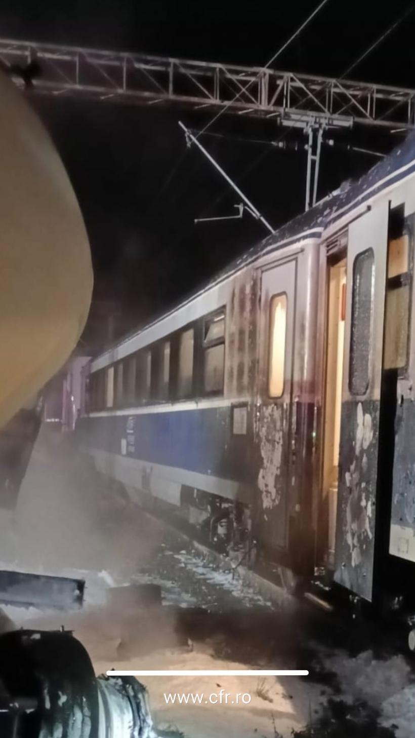 Camion lovit de tren: Accident feroviar grav cu incendiu între Săcueni Roman și Galbeni