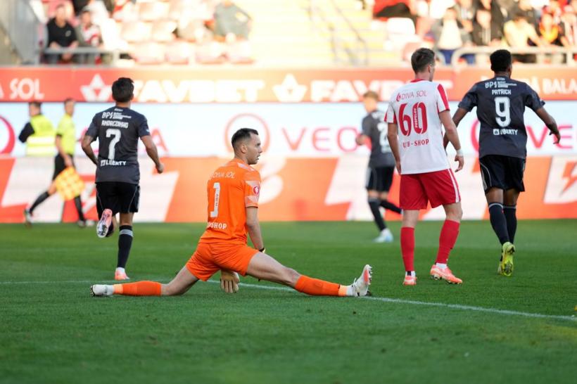 UTA a smuls un punct în prelungiri cu Oțelul Galați, după ce a fost condusă cu 2-0