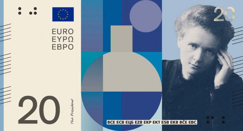 BCE schimbă bancnotele euro: Callas, Beethoven și Curie concurează cu păsările Europei 19019760