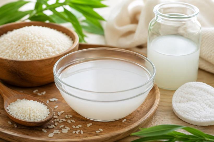 Secret asiatic: Apa de orez face furori în beauty