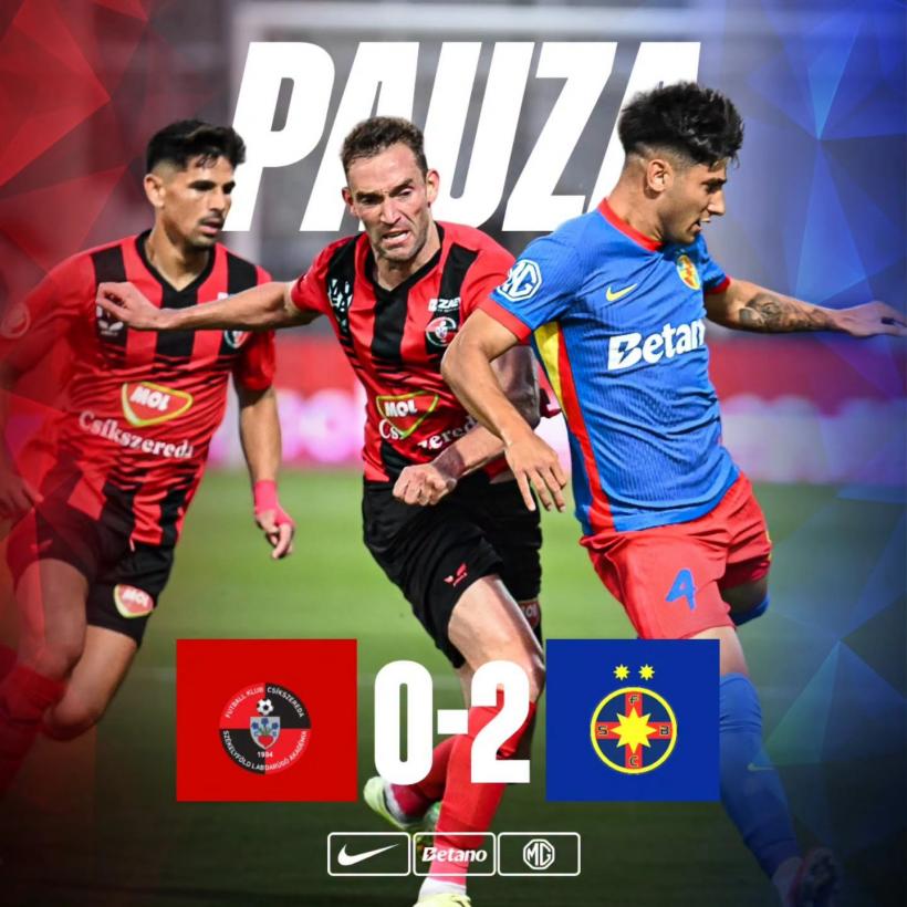 FCSB a câştigat la Miercurea Ciuc, 2-0 cu FK Csikszereda