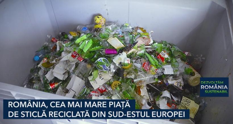 Dezvoltăm România Sustenabil: România, cea mai mare piață de sticlă reciclată din Sud-Estul Europei