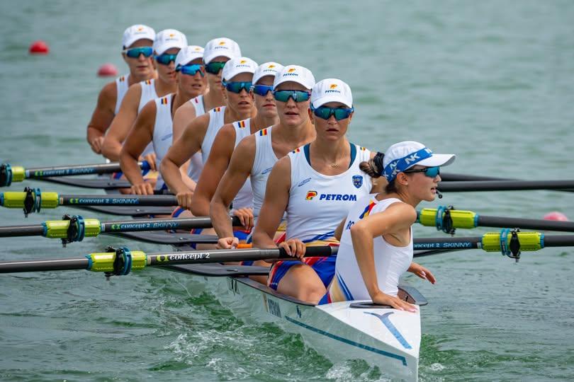Succes major la Europenele de canotaj: România cucerește încă două medalii de aur în probele mixte