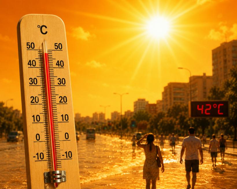 Căldură, până la sfârșitul lunii august. Prognoza pentru următoarele patru săptămâni 19021030