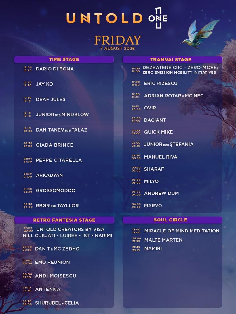 Cine urcă pe scena Untold 2026: Sting, The Chainsmokers și Flo Rida, vedetele festivalului de la Cluj 19021072