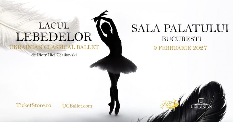 Ukrainian Classical Ballet revine la București, cu „Spărgătorul de nuci” şi „Lacul Lebedelor”, în cadrul unui amplu turneu european 19021263