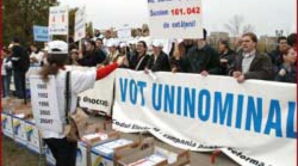 bombardament electoral euroalegeri in mai referendum in martie