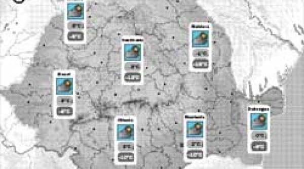 ger in sud estul tarii