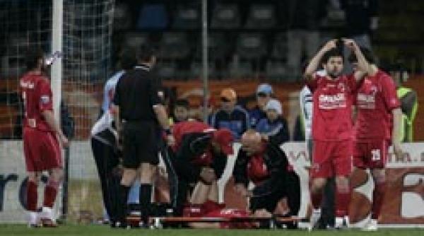 farul dinamo 1 1 radu stefan e ok si va putea juca