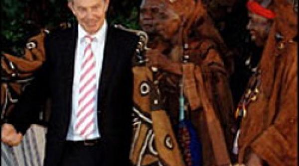 tony blair de la sef de guvern la sef de trib