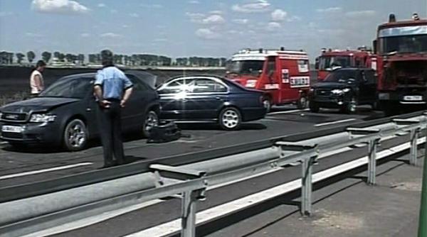 fum ucigas raspandit pe autostrada soarelui