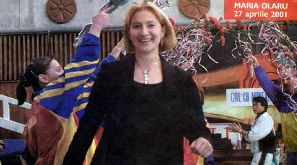 maria olaru intra in televiziune