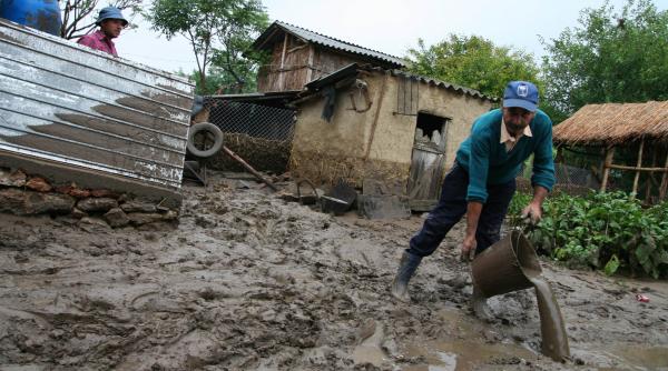 dobrogea sub ape dupa ploi torentiale
